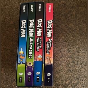 Dog Man Unleashed book collection plus one